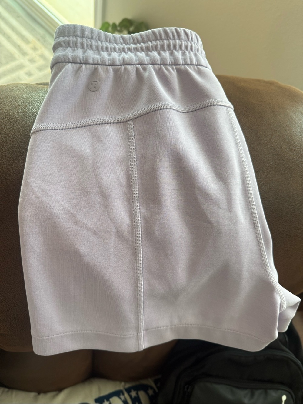 Lululemon Light purple High-Rise shorts - Picture 2 of 8